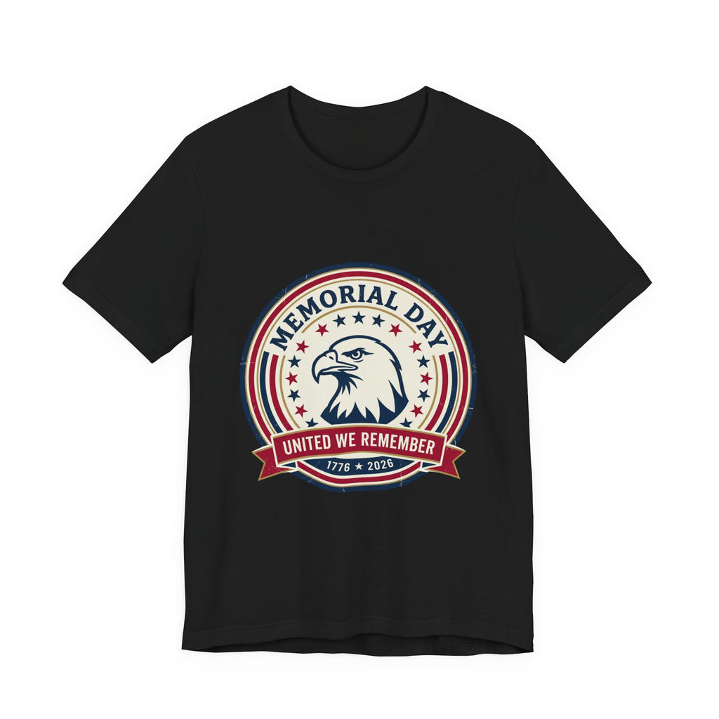 Memorial Day 1776–2026 Eagle Tee | USA 250 Vintage Distressed Patriotic