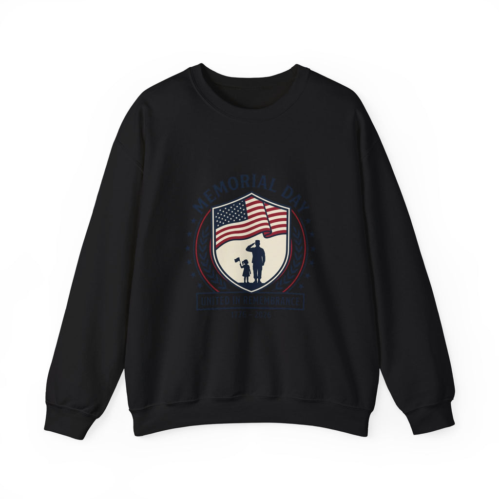 Memorial Day 1776–2026 Sweatshirt | USA 250 vintage distressed, red white blue